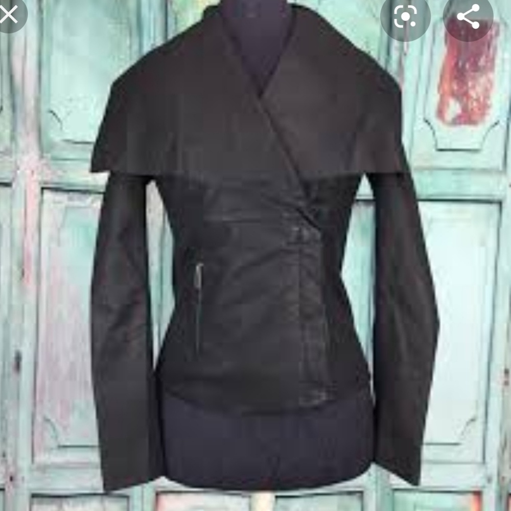 ANTHROPOLOGIE Cartonnier REAL leather jacket